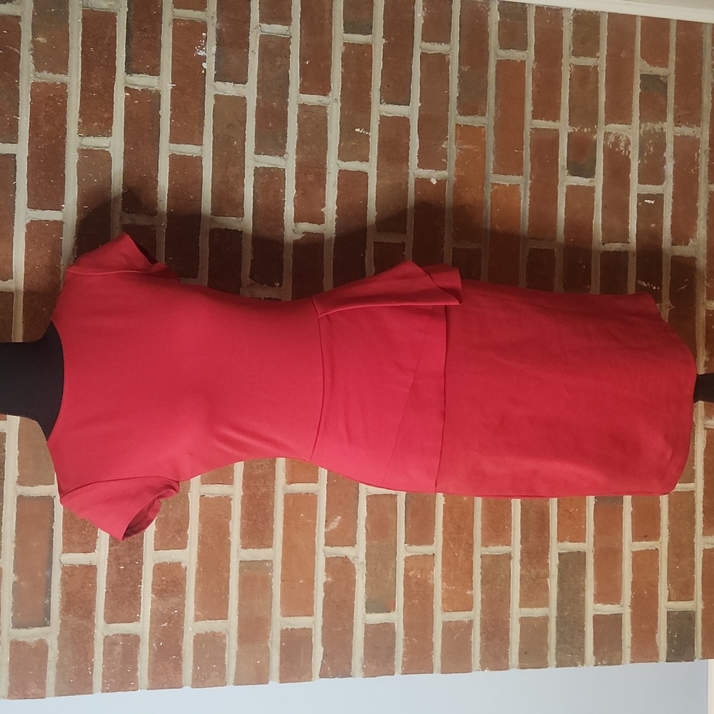 love.. ady red dress, size small - Picture 2 of 5